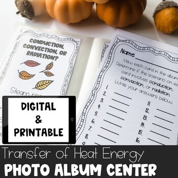 Preview of Halloween Conduction Convection Radiation Fall Science Center - Digital & Print