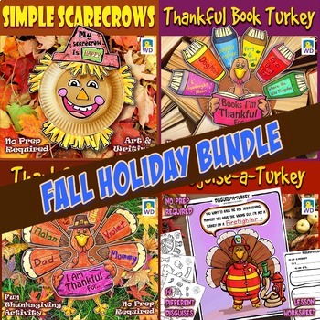Preview of Fall Holiday Bundle