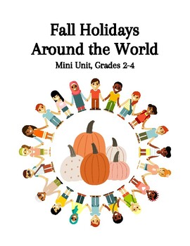 Preview of Fall Holidays Around the World - ELA Mini Unit