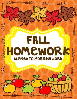 autumn break holiday homework class 4