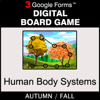 Preview of Fall: Human Body Systems - Digital Board Game | Google Forms