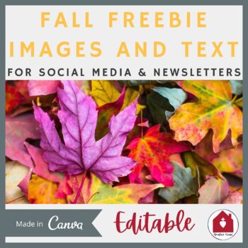 Preview of Fall Images FREE