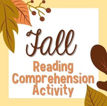 Preview of Fall Information Overload: A Reading Comprehension Activity