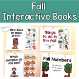 Fall Interactive Books - Adapted Books for Fall Science & 