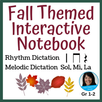 Preview of FREE Fall SMART Notebook Activity | Music | Rhythm and Melody | Grade 1 & 2