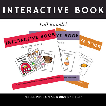 Preview of Fall Interactvie Book Bundle