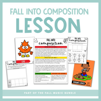 Preview of Fall Into Composition | Lesson Plan