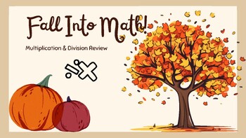 Preview of Fall Into Math Review!