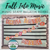 Fall Into Music Staff Bulletin Board