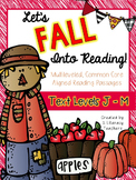 Fall Into Reading: CCSS Aligned Leveled Reading Passages &