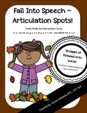Fall Into Speech - Articulation Spots!