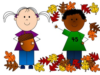 Fall Kids Clip Art {By Busy Bee Clip Art} by Sarah Warner ...