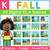 Fall Kindergarten DIGITAL Phonics Centers | Seesaw | Googl