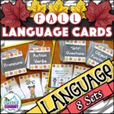 Fall Language Cards