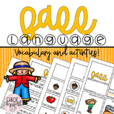Fall Language - Cards, Stories, and Activities!