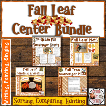 Preview of Fall Leaf Center Bundle
