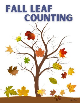 Fall Leaf Counting up to 30 for Life Skills or Autism Classroom | TPT
