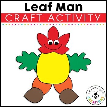 Preview of Fall Leaf Craft | Leaf Man Activities | Fall Bulletin Board | Leaf Template