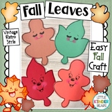 Fall Leaf Craft | Retro Leaf