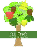 Fall Leaf Craft - activity with leaves on trees craftivity