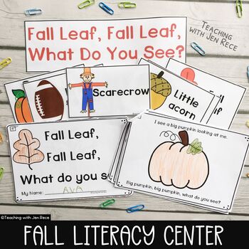 Preview of Kindergarten Emergent Reader for Fall