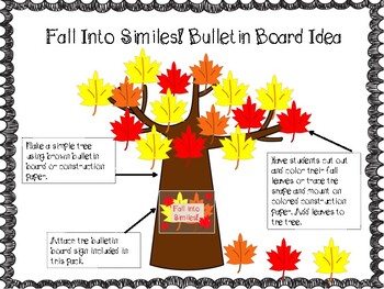 Fall Leaf Similes! A Writing Center Primary Classroom! |