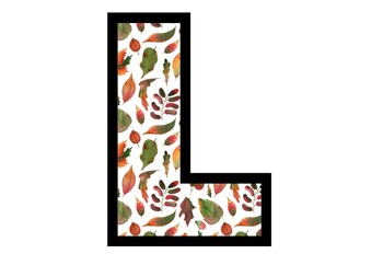 Preview of Fall, Leaves, A to Z, 0 to 9, Bulletin Board Letters and Numbers, Set 2