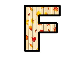 Fall Leaves Bulletin Board Letters, Classroom, Door Decor by Swati Sharma