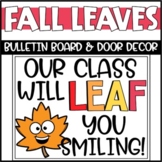 Fall Leaves Bulletin Board or Door Decoration