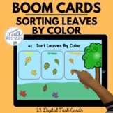 Fall Leaves Color Sorting - Boom™ Cards