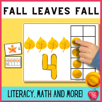 Preview of Fall Leaves Fall: Math, Leaf Crafts, & Printable Activities