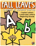 Fall Leaves Letter Cards (Capital, Lowercase, and Beginnin