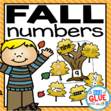 Fall Leaves Number Match-Up