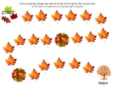 Fall Leaves Open Ended Game Board