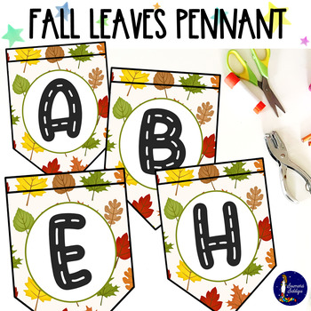 Preview of Fall Leaves Pennant