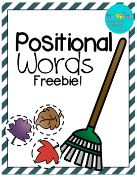 Preview of Fall Leaves | Positional Words | Freebie | PreK | Kindergarten
