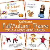 Fall Theme Activities Yoga & Movement Pose Cards