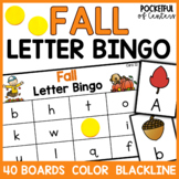 Fall Letter Bingo Game