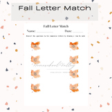 Fall Letter Match (A-D)