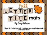 Fall Letter Tile Cards