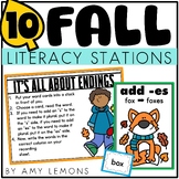 Fall Literacy Centers | Fall Stations