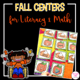 Fall Center Activities for Kindergarten