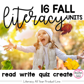 Preview of Fall Literacy- Reading / Fluency with Coordinating Writing and Art