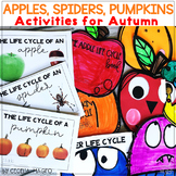 Fall Literacy Crafts Science Activities Spiders Apples and