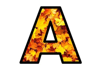 Preview of Fall, Maple Leaves, Canada, Bulletin Board Letters, Classroom Decor