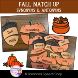 Fall Match Up - Synonyms & Antonyms