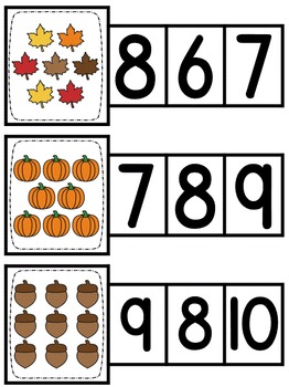 Fall Math by Cara's Creative Playground | TPT
