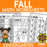 Fall Math Activities | Fall Math Worksheets for PreK and K