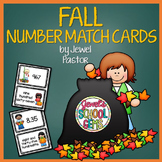 Fall Math Activities | Fall Number Task Cards and Math Centers 