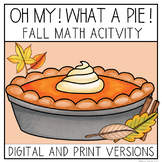 Fall Math Activity - Multiplication and Division - Print a